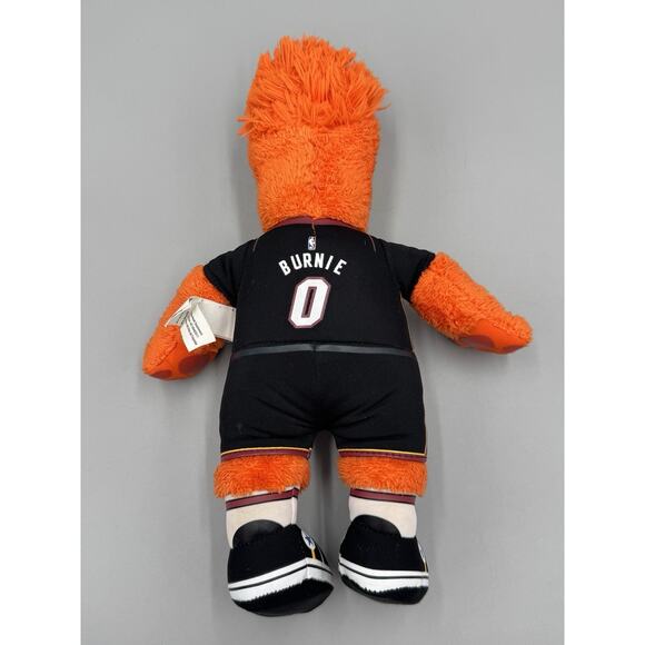 Miami Heat Mascot Burnie 10" Plush Bleacher Creatures Figure NBA 2018 - Picture 3 of 7